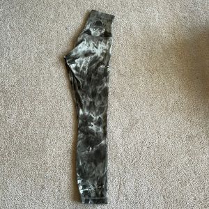 LuLuLemon Yoga Align High-Rise 25” Diamond Eye Starlight Smoked Spruce Size 0